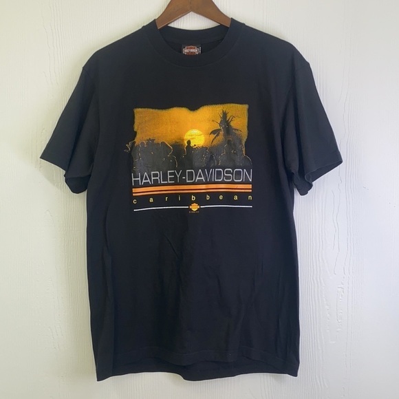 Harley Davidson - One Cool Bikers Island Aruba , Dutch Caribbean Lizard Bike LG - Picture 2 of 7